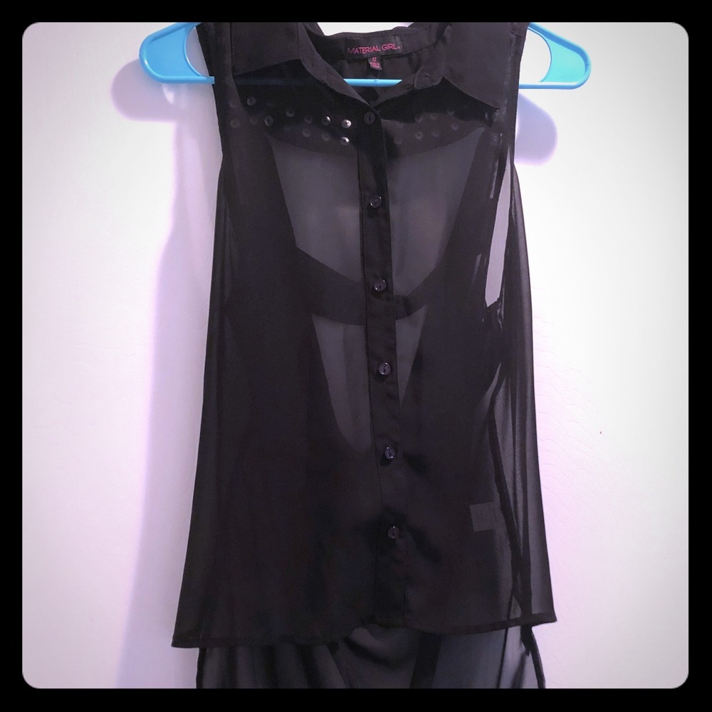 See-though blouse